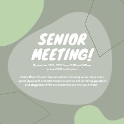 Senior Meeting Flyer